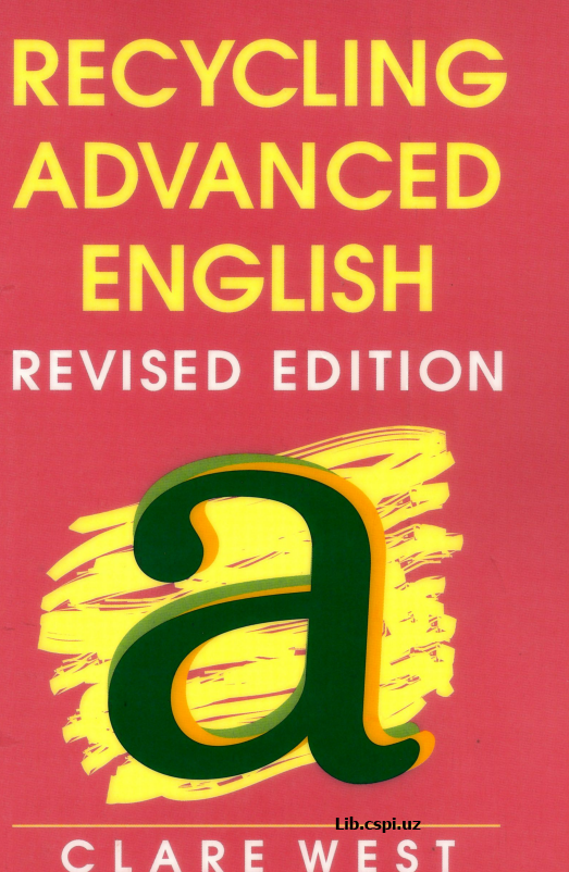 Recycling Advansed English  a