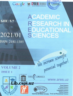 ИНКЛЮЗИВ ТАЪЛИМДАГИ ИНТЕГРАЦИОН ЖАРАЁН ХАВФСИЗ ҲАЁТ МУҲИТИНИ БАРҚАРОРЛАШТИРИШ ОМИЛИ СИФАТИДА
