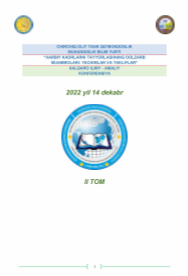 FANLARARO BOG‘LIQLIKNI RIVOJLANTIRISH ORQALI KURSANTLARNING TEXNIK TAFAKKURINI SHAKLLANTIRISH