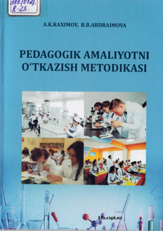 Pedagogik amaliyotni o'tkazish metodikasi
