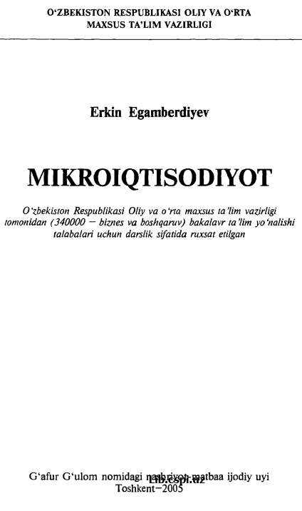 Makroiqtisodiyot