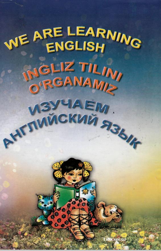 We AREVLEARNING ENGLISH