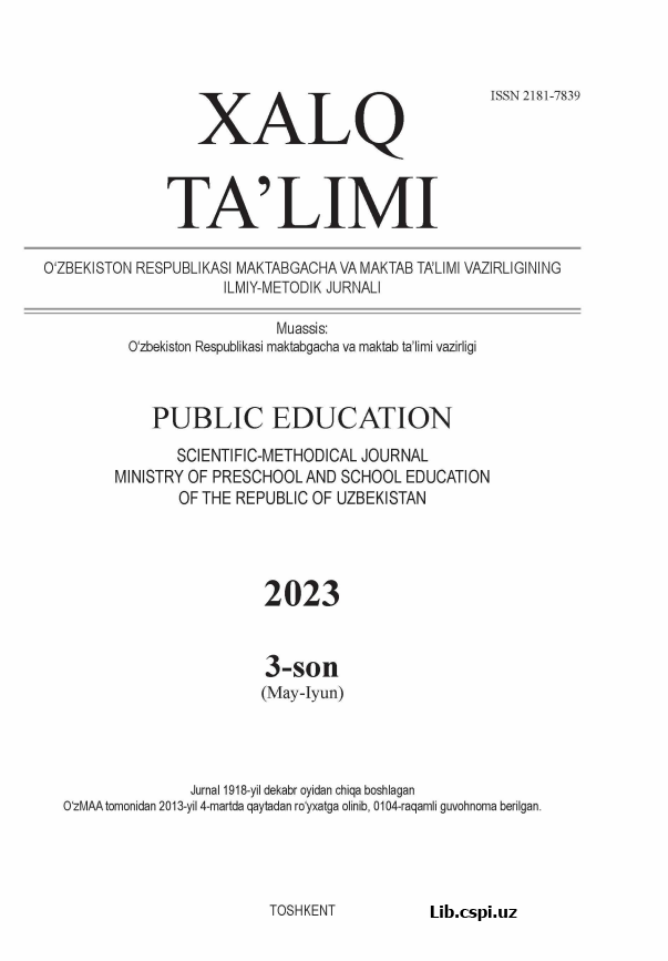 XALQ " TA’LIMI