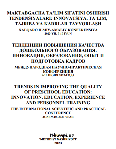 3-7 YOSHLI BOLALARDA GIPERAKTIVLIKNI ANIQLASHDA PSIXOLOGIK DIAGNOSTIKALARDAN FOYDALANISH