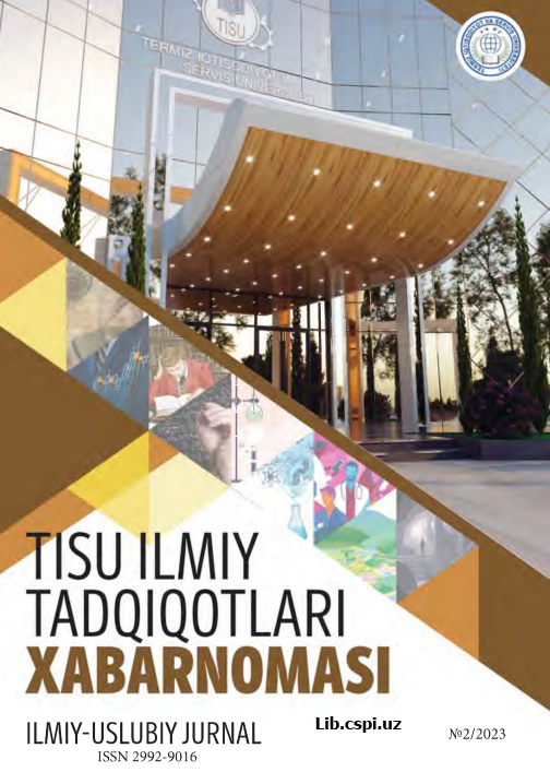 TISU ILMIY TADQIQOTLARI XABARNOMASI