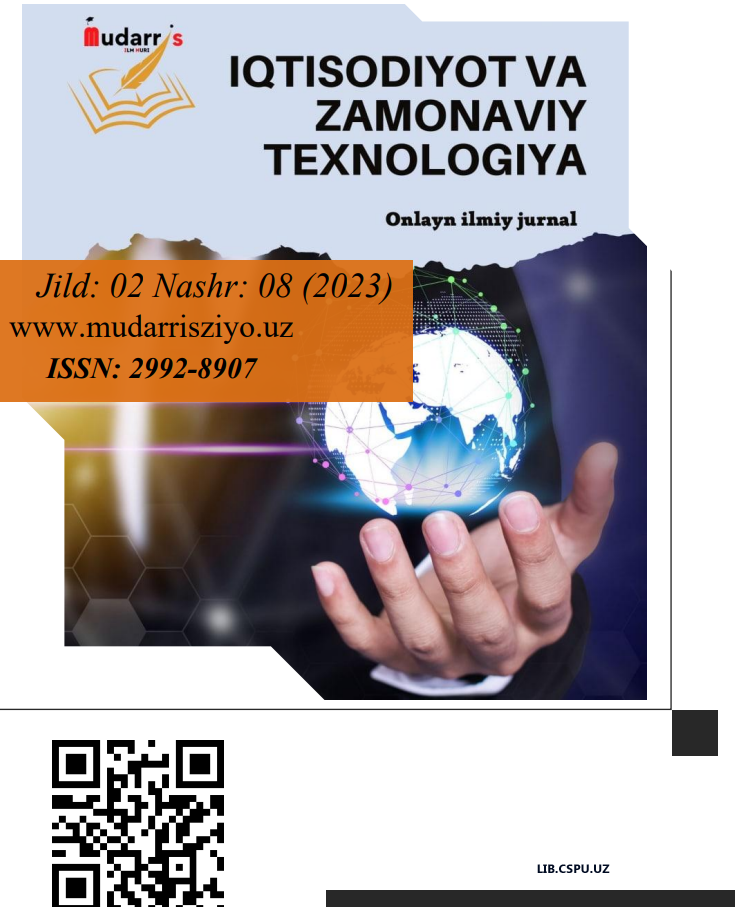 RAQAMLI IQTISODIYOT VA XALQARO RAQAMLI  INTEGRATSIYA