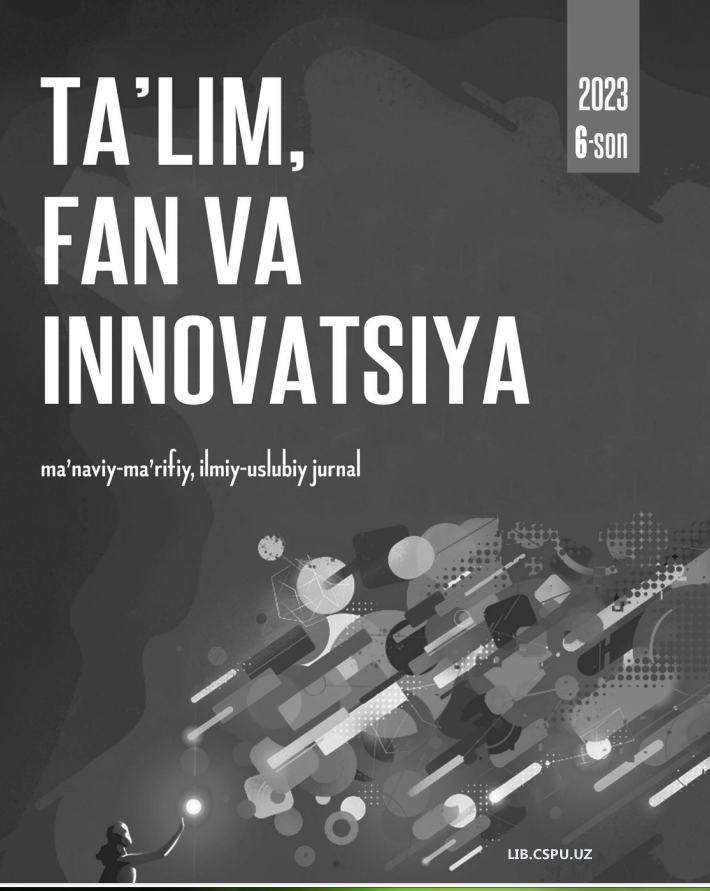 Kredit-modul tizimi sharoitida bo'lajak geografiya o'qituvchlarga mustaqil ta'limni tashkil etish dolzarb pedagogik muammo sifatida