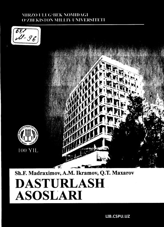 Dasturlash asoslari