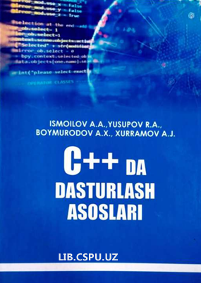 C++ da dasturlash asoslari