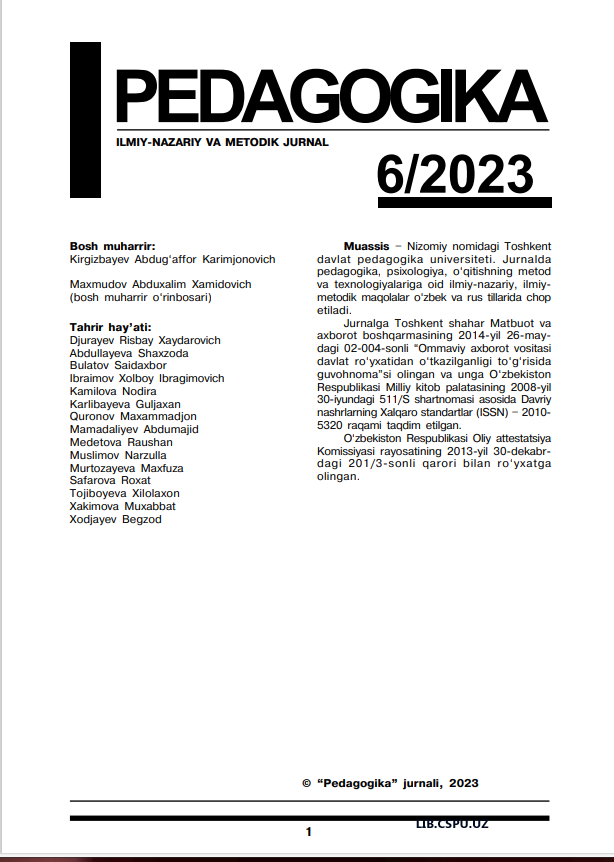 Maktab talimida pedagogik konfliktlarning turlari va ularni bartaraf etish