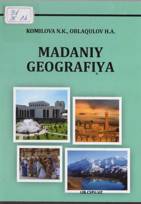 Madaniy geografiya