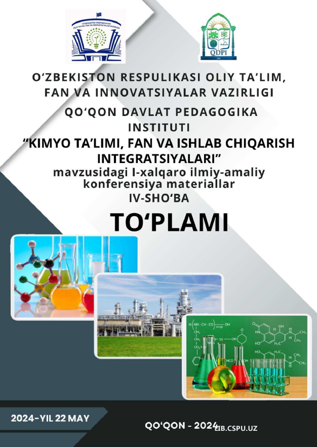 VODOROD PEROKSID VA KARBAMID ERITMASI BILAN OKSIDLANGAN QO'NG'IR KO'MIR ASOSIDA GUMUS KARBAMID ISHLAB CHIQARISH TEXNOLOGIYASI