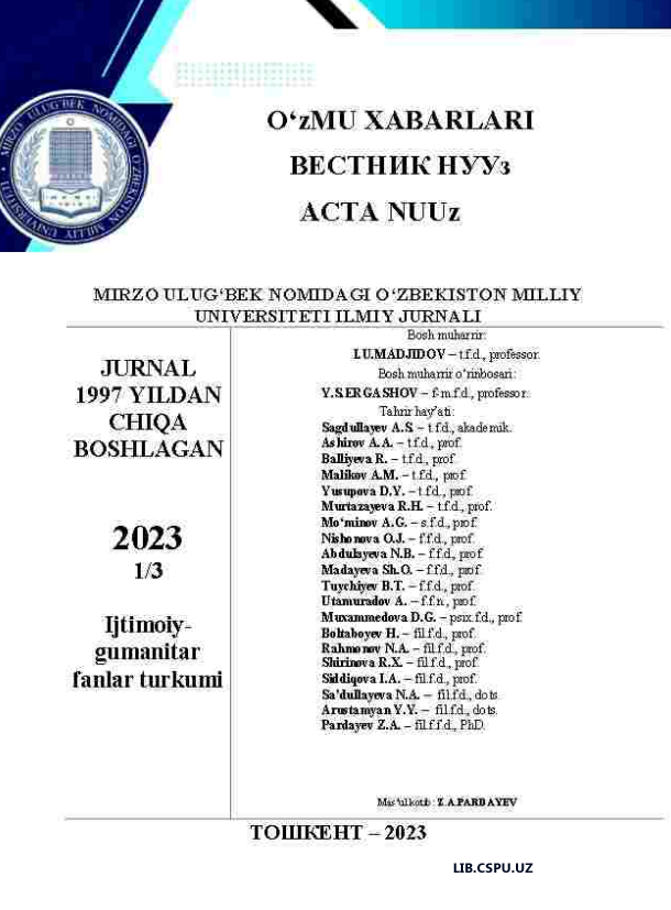 Golabal o'zgarishlar davrida barkamol yoshlarni shakillantirishning shart-sharoitlari  va g'oyaviy omillari