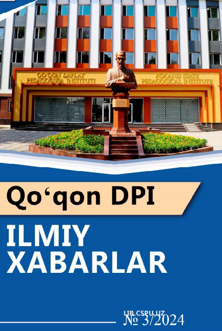 KAOLIN ASOSIDA OLINGAN ADSORBENTINING FIZIKKIMYOVIY XOSSALARI