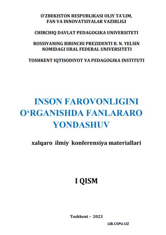 SHAXS FAROVONLIGIGA SALOMATLIKNING PSIXOLOGIK TA’SIRI