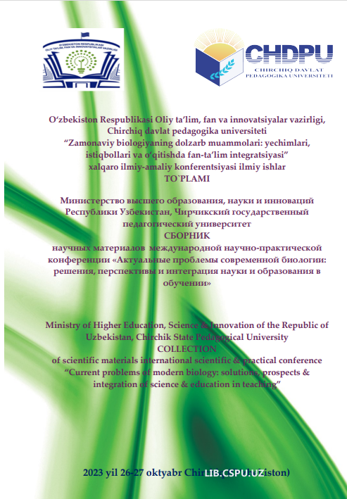 ZIRADOSHLAR OILASI KIRADIGAN O‘SIMLIKLARNING AHAMIYAT