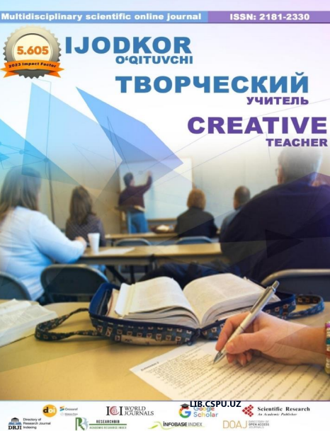 MAKTABGACHA TA‘LIM TASHKILOTLARIDA ERTAKTERAPIYA  TEXNOLOGIYASIDAN FOYDALANISH