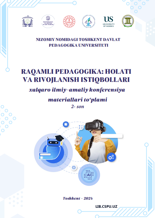 РАҚАМЛИ ТЕХНОЛОГИК ВА ПЕДАГОГИК БИЛИМЛАР  КОНТЕКСТИДА ШАХСГА ЙЎНАЛТИРИЛГАН ТАЪЛИМ АСОСИДА  БЎЛАЖАК МУҲАНДИСЛАРНИ КАСБИЙ ФАОЛИЯТГА ТАЙЁРЛАШ