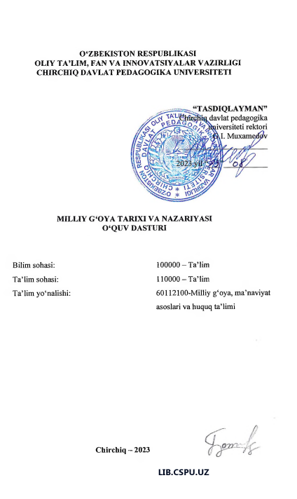 MEHNAT HUQUQI ISHCHI FANINING O‘QUV DASTURI (SILLABUSI) Kunduzgi 4-kurs