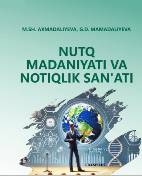 NUTQ MADANIYATI VA NOTIQLIK SAN'ATI