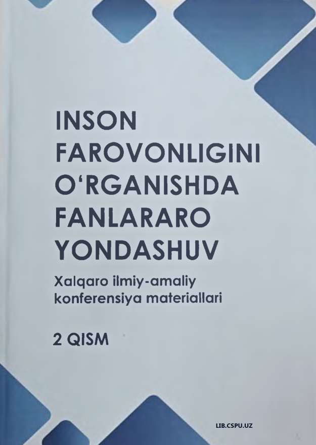 13-14 YOSHLI O'SMIRLARDA DEVIANT XULQ-ATVORNI HARAKATLI O'YINLAR YORDAMIDA TASHXISLASH