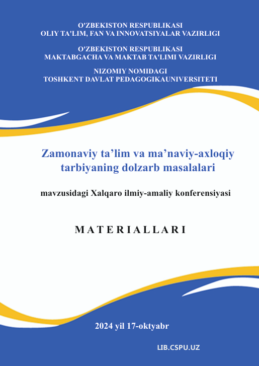 MAKTABGACHA YOSHDAGI BOLALARNI O'YIN FAOLIYATI  ORQALI KOMMUNIKATIV KO'NIKMALARINI RIVOJLANTIRISH  XUSUSIYATLARI