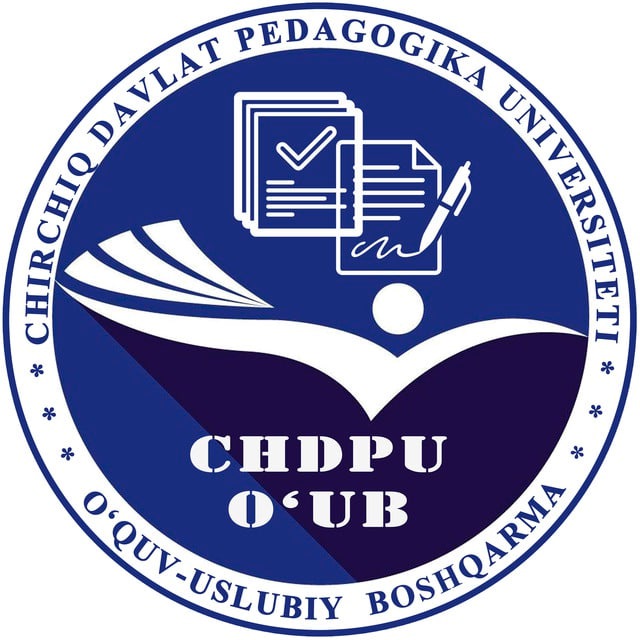 Oʻquv-uslubiy boshqarma - CHDPU