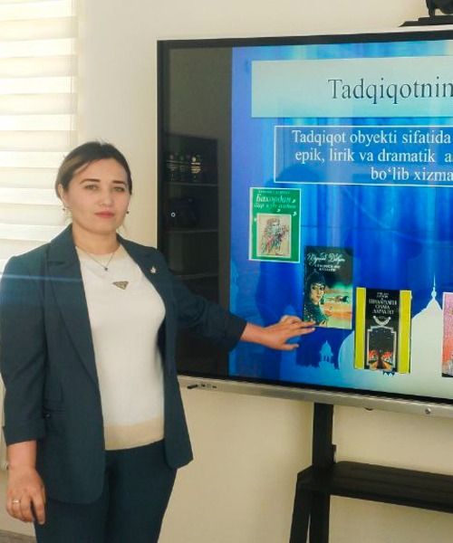 Usmanova Ziyodaxon Ilxomjon Qizi